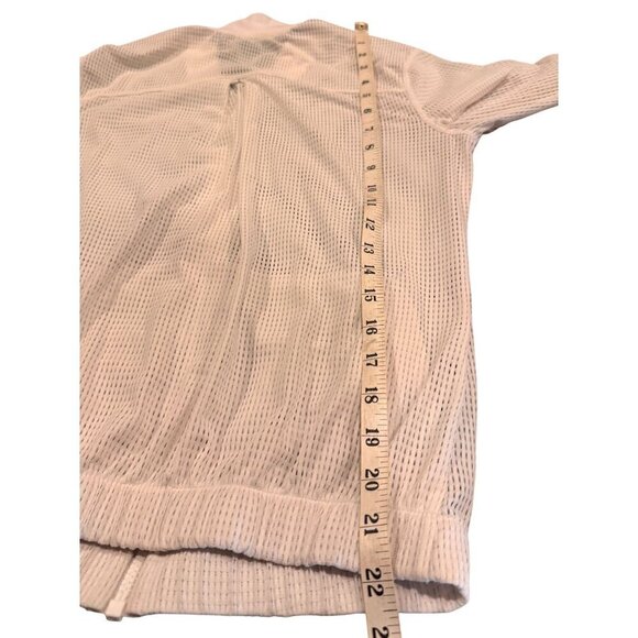 Zella Mesh Bomber Jacket With Zipper Closure & Pockets Women's Size XS - Picture 4 of 9
